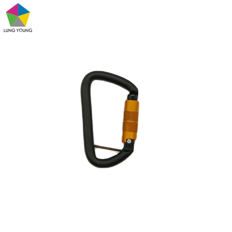 Aluminum Carabiner Tool Purpose Twist Locking